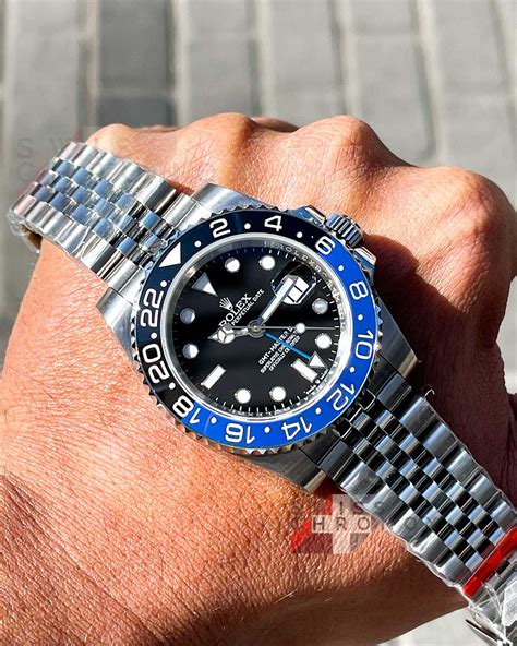 rolex gmt master 2 batman lieferzeit|gmt master 2 black bezel.